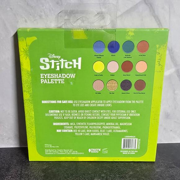 Taste Beauty New Disney Stitch 12 eyeshadow palette full size 13.5 g - Picture 4 of 10
